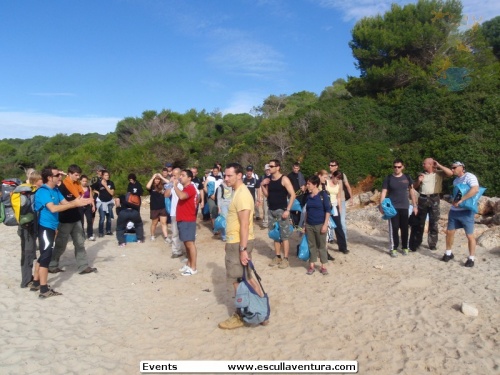 Cova des Coloms (Cueva Marina) - Salida de la categora Multi-Aventura